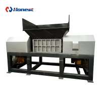 Recyclable Double Shaft Shredder For Plastic Crushing