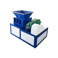 Single Shaft Rotor Blades Small Pcb Harddisk Plastic Polystyrene Crushing Machine Shear Shredder